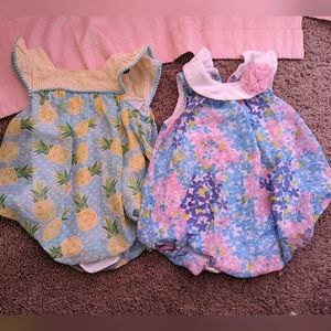 Bubble dress pair